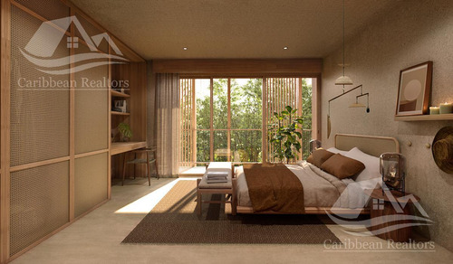 Departamento En Venta En Aflora Aldea Zama Tulum Hcs5442