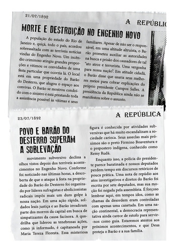 Guanabara Real: o covil do demônio, de Tavares, Enéias. Guanabara Real (2), vol. 2. Editorial Avec Editora e Comércio de Livros Ltda., capa mole em português, 2022