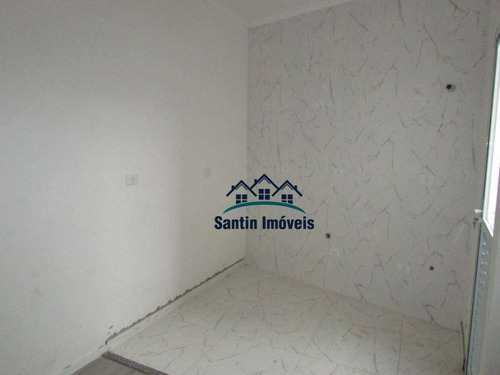 Cobertura Com 2 Quartos,, Sala, Cozinha, Vaga Coberta Com Planejados À Venda, 90 M² Por R$ 279.000 - Vila Guiomar - Santo André/sp - Co0349