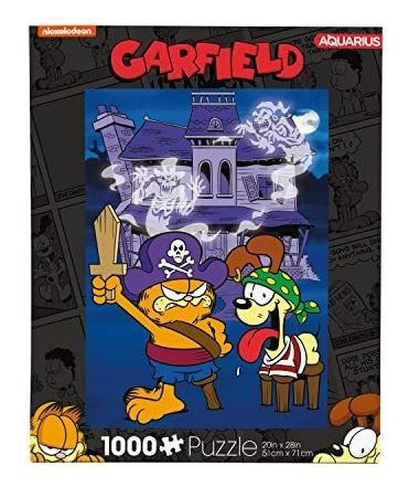 Aquarius - Garfield Halloween 1000 Pedazo Kn8jo