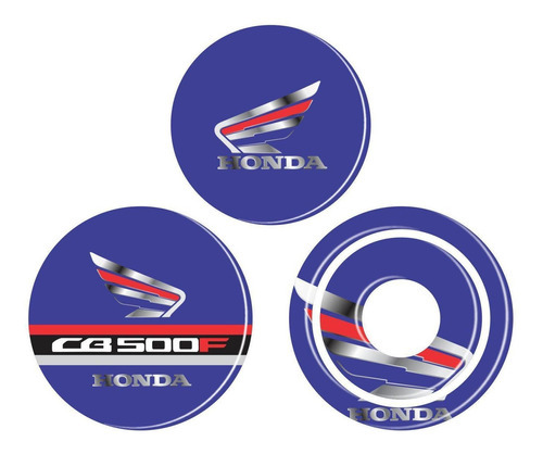 Protetor Moto Cb 500f Moto Cb 500f Resinado Cor Azul