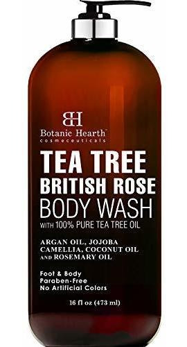 Gel Para Baño Y Ducha - Botanic Hearth Tea Tree Body Wash Co