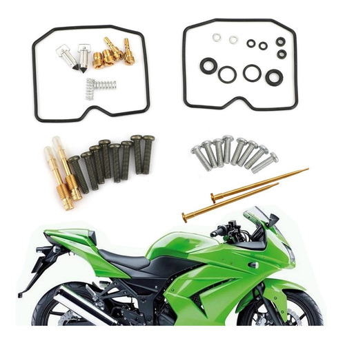 Kit Reconstrucción Carburador Kawasaki Ex250 Ninja250r 08-12