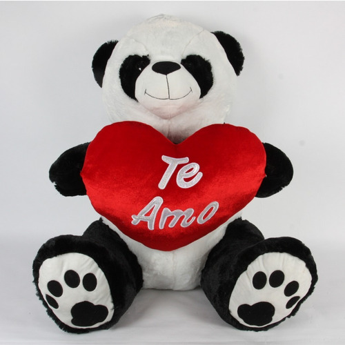 Panda Oso De Peluche Con Corazon Te Amo 120 Cm En L Amor