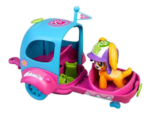 Muñeca Pinypon Mi Mascota Y Yo Incluye Moto Y Remolque