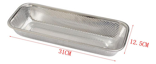 Escurridor De Cocina Estante Cubiertos Secado Colador.