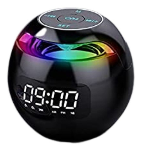 Fundir Vicio Estadístico Corneta Despertador Led Digital Reloj Bluetooth Altavoz Fm | MercadoLibre