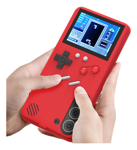 Funda Game Boy Con Pantalla Colores Para Samsung S22 Ultra