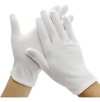 Comprar Guantes De Algodón Guantes Exibicion Joyeria Para Inspeccion