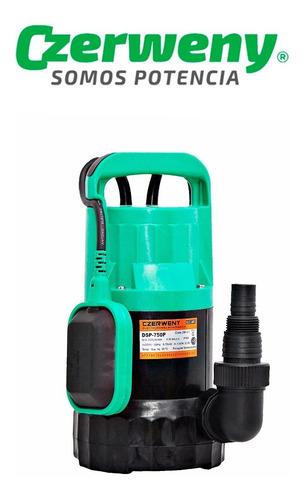 Imagen 2 de 9 de Bomba Sumergible Desagote 1hp Agua Sucia 8mt