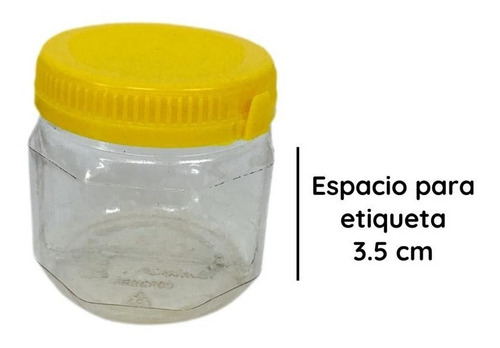 Imagen 3 de 10 de Envases Para Miel Octogonal X 200 Cc O 1/4 Kg ( 175 Unid.)