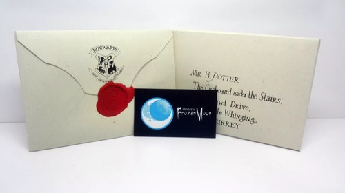 Imagen 3 de 7 de Carta Personalizada Aceptación Harry Potter Sellada En Cera