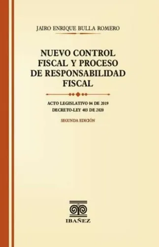 Libro (nuevo) Nuevo Control Fiscal Y Proceso De Responsabil