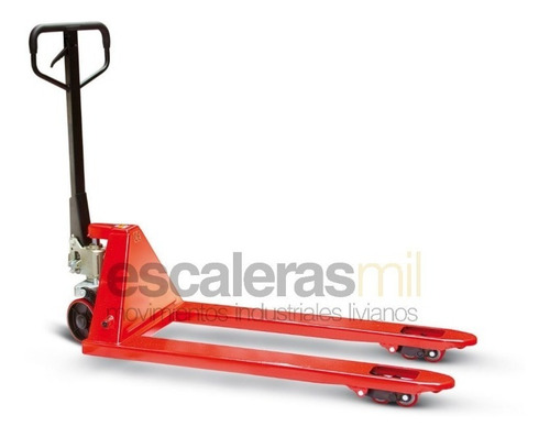 Zorra Hidráulica 3000kg Reforzada Manual Pallets Carro 