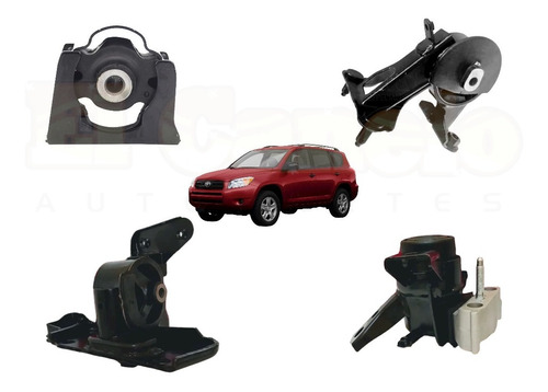 Kit Soportes Toyota Rav4 2006 - 2008 4x2 2.4 Alta Calidad