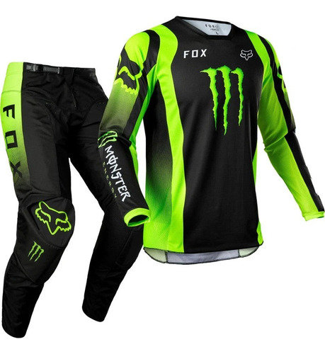 Equipo Conjunto Fox 180 Monster Motocross Enduro - Trapote