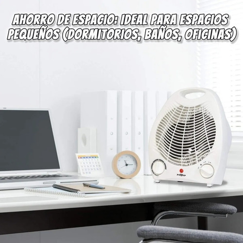 Caloventilador Portátil 2000w 2 Niveles Calor + Aire Frio