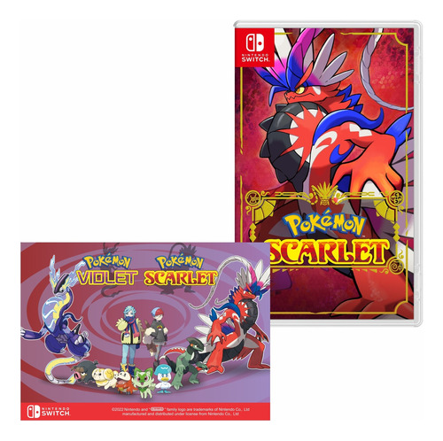 Pokemon Scarlet + Regalo Ver.1