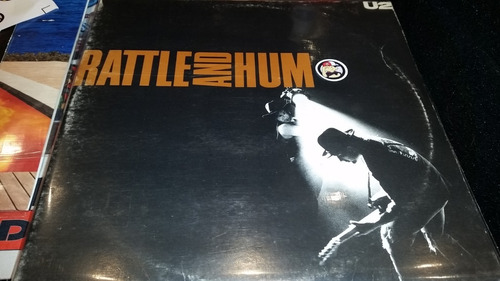 U2 Rattle And Hum Lp Vinilo Doble Spain 1988 Tapa Desplegabl