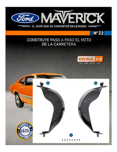Ford Maverick Para Armar Escala 1/8 Salvat - Entrega N° 22