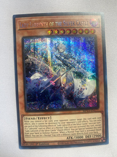 Lady Labrynth Of The Silver Castle Secret Yugioh