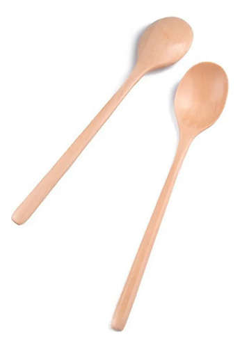 Juego De 4 Cucharas Pequeñas De Madera Para Miel Con Mangos