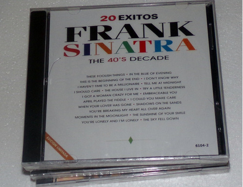 Frank Sinatra 20 Exitos The 40's Decade Cd Sellado Kktus