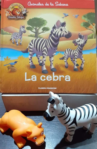 La Cebra Coleccion Animales De La Sabana + Animalitos De Reg