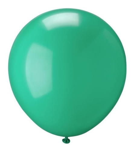 12 Unidades - Tamanho 16 - Balão Verde Menta - Pic Pic