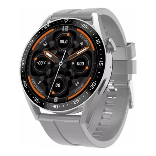 Relogio Smartwatch Remosu Hw29 Pro Redondo Prateado