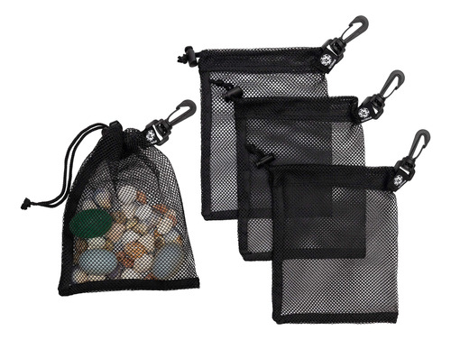 Bolsa Malla Clip Juego 4 (6.0 X 8.0 In)