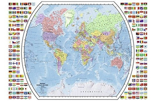 Ravensburger Mapa Político Del Mundo Rompecabezas De 1000 Pi