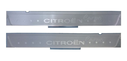 Imagen 1 de 5 de Zocalo Citroen C3 Xtr Policarbonato Color Aluminio Legitimo