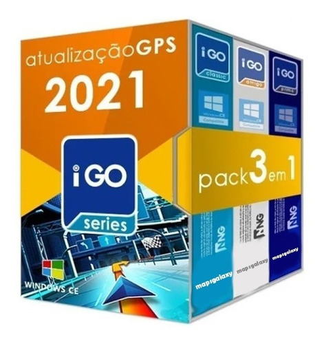 Imagem 1 de 7 de Atualizador Gps Igo 2022 + 3 Nav. 1 Ano De Atualizações