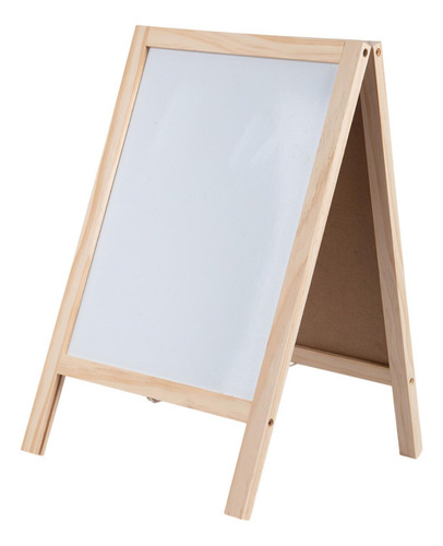 Quadro Branco Dupla Face Dobrável, Cavalete Para 25cmx40cm