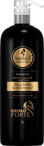 Shampoo Cavalo Forte Haskell 1000g: Fortalece E Brilha