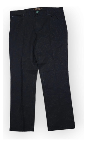 Pantalon Ralph Lauren Talla 16 Negro Brilloso De Mujer