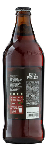 Cerveja Black Princess Back to the Red Red Lagerescura 600ml