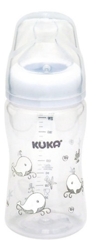 Kuka Essential mamadeira ortodôntico branco 240ml