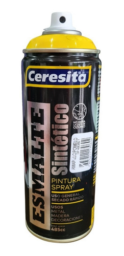 Spray Aerosol Ceresita Esm. Sintético Secado Rápido 440 C.c. Color Amarillo Pomelo