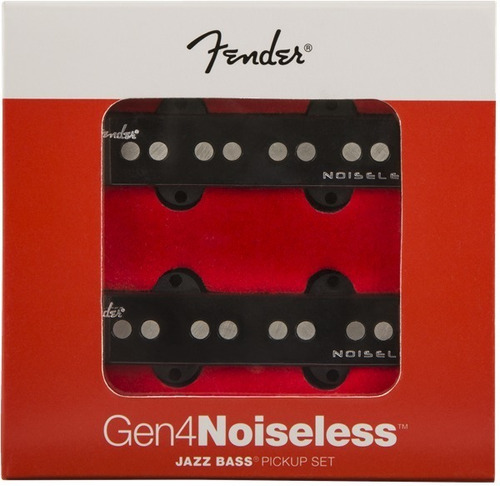 Pastilla Fender Gen 4 Noiseless Jazz Bass Pickups 0992262000