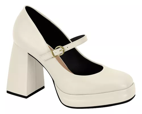 Zapatos Con Plataformas Blancos Abiertos Mujer | MercadoLibre