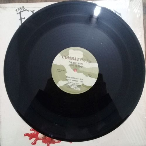 Imagem 3 de 4 de Lp Vinil The Exploited Jesus Is Dead Ep Uk 1986 Importado