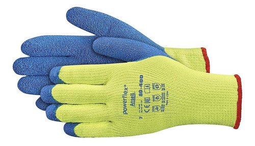 Ansell Powerflex 80-400 Guantes Térmicos De Látex -ch-12/paq