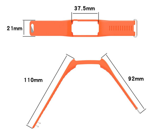 Correa De Reloj De Silicona For Polar A360 A370