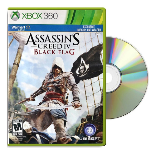  Assassin's  Creed Iv Black Flag Xbox 360 Físico Original (Reacondicionado)