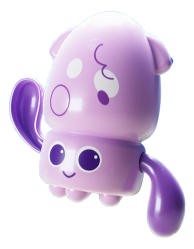 El Bebé Se Baña Con Octopus Y Juega Con Juguetes De Agua
