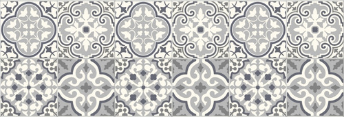 Adesivo Para Chão Ladrilho Patchwork Lavável Impermeável