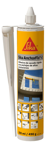 Adhesivo Químico Anclajes, Alta Prestación Sika Anchorfix -2