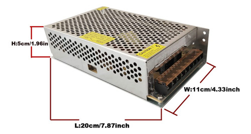Adaptador De Fonte De Alimentação Henxlco Ac 110v/220v Para
